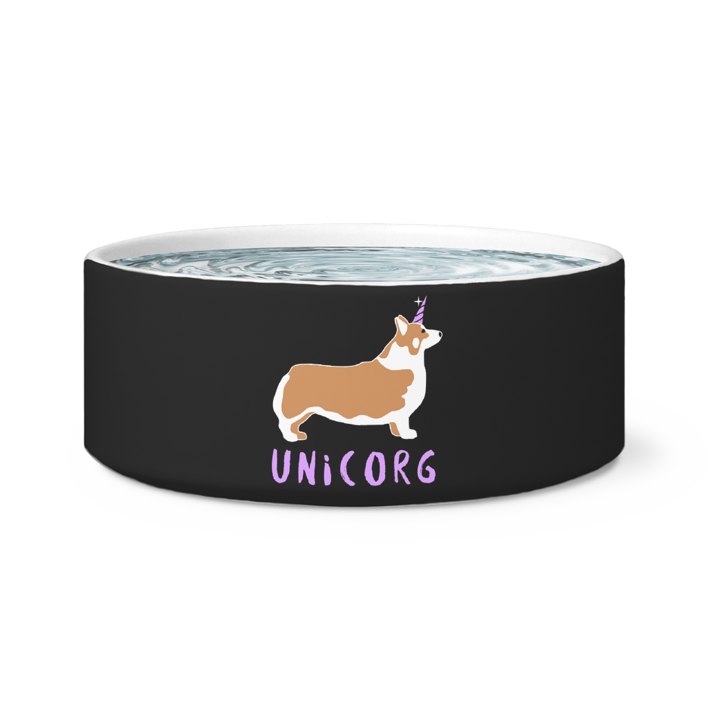 Unicorg Dog Bowl