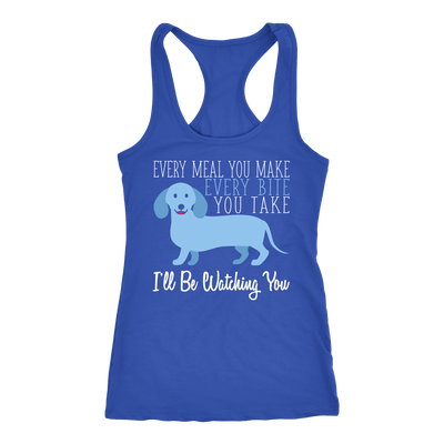 Every Meal You Make, Every Bite You Take, I'll Be Watching You Racerback Tank