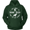 I Just Want To Drink Beer And Pet My Pitbull Unisex Hoodie