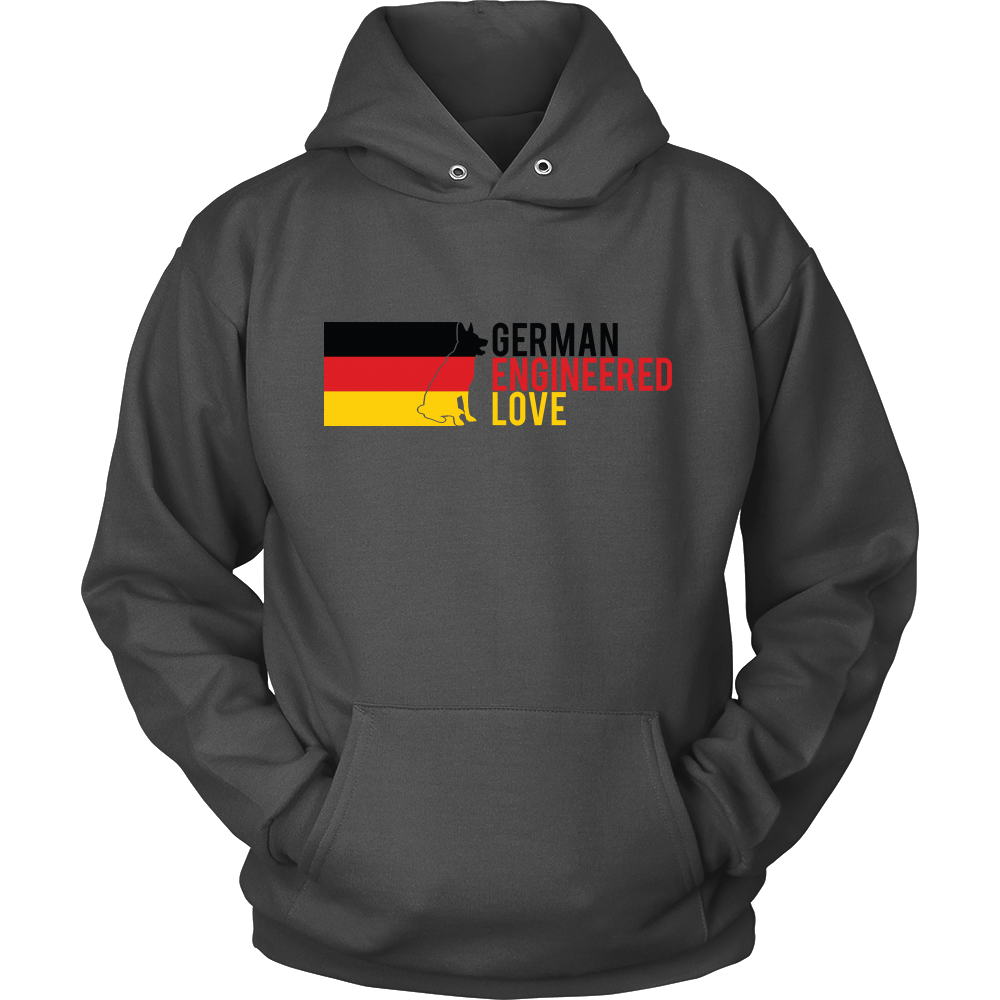 German Engineered Love Unisex Hoodie