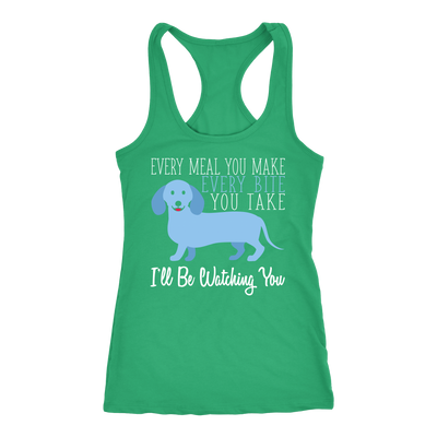 Every Meal You Make, Every Bite You Take, I'll Be Watching You Racerback Tank