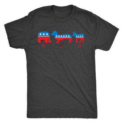 I Vote For Dachshund T-Shirt